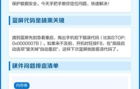 电脑蓝屏问题解析（重启或升级操作系统能解决吗？）