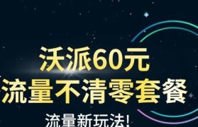 沃派60元不清零套餐（畅享高速流量，通话无限，独家权益齐全）