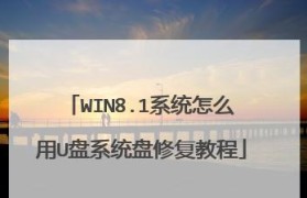 U盘系统启动教程（利用U盘快速创建可启动的操作系统环境，方便安装和修复系统）