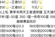 王者荣耀代练指南（成为顶级代练玩家的秘籍与技巧）